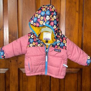 Patagonia Infant 3-6 mo Puffy Jacket with Removable Hood